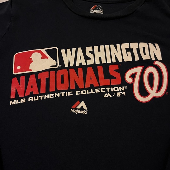 Washington Nationals youth long sleeve T Shirt - Picture 7 of 7